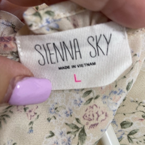 Sienna Sky Womens peasant boho blouse size xl - Picture 2 of 5